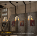 Coffee Shop Beleuchtung Beton Energiesparende Pendelleuchte für Loft